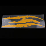 Max Maxb Car Reflective Monster Sticker Claw Marks Headlight Vinyl Decal  Yellow