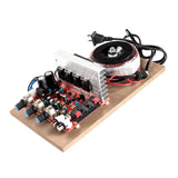 Maxbell DIY 220V/200W Audio Power Amplifier Bluetooth HIFI Speaker USB for FM Home