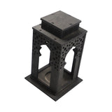 Maxbell Candle Lanterns Candle Holder Decor Table Lantern for Living Room Patio Home Black