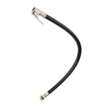 Maxbell Motorcycle Car 1/4PT Male Threaded Rubber Inflating Hose Air Tire Pump Black
