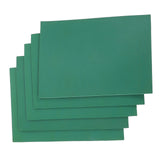 Maxbell 5Pcs Carving Rubber Plate Printmaking Stamp Carving Sheet Artwork Making