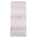 Max 1 Panel Plum blossom Embroidered Voile Blockout Curtains  Purple _100x270cm