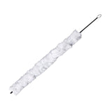 Maxbell Flute Clarinet Cotton Cleaning Brush Durable Music Instrument Parts Portable white