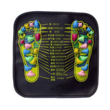 Max Foldable Reflexology Walk Stone Foot Walk Massager Mat 34x34cm