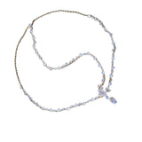 Maxbell Rhinestone Head Chain Bridal Headpieces Glamorous for Prom Women Girls Aureate