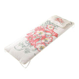 Max Beauty Bed Pad Salon SPA Massage Ice Silk Mat Cooling Mattress Red Flower