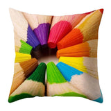 Max Colorful Bed Decor Soft Square Throw Pillow Case Cushion Covers  E