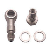 Maxbell Turbo Banjo Bolt Kit M10x1.5 mm to 4AN +1.8mm Restrictor Oil Feed For TD04