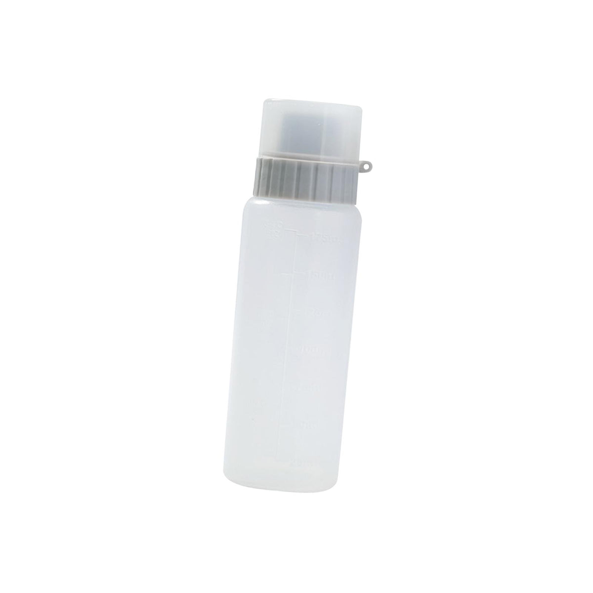 Maxbell Salad Dressing Bottle Ketchup Dispenser with Scale Cover for Restaurant 175ml grey