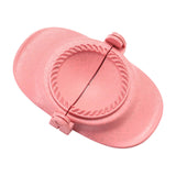 Maxbell Dumpling Press Machine Dumpling Wrapper Maker for Kitchen Baking Small and Pink