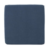 Maxbell Replacement Couch Cushion Cover Washable One Seat for Living Room Chaise Navy Blue