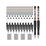 Maxbell Beaded Beadable Pens DIY Set Christmas Decor for Writing Classroom School Black set