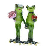 Maxbell Wedding Frog Garden Statue Resin Figurines Ornaments Backyard Cabinet Yard