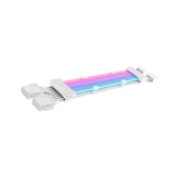 Maxbell Extension RGB Cable PSU Extension Cable Set PCIe Cable for Computer PC White 2x8PIN