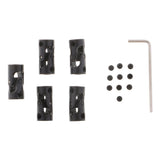 Max 5pcs Black Motor Shaft Coupling Coupler for RC Car Boat Robot Model 5 to 5mm