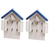 Max Elegant House-Shaped Design Key Rack Holder Perfect for Home Decor A