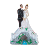 Maxbell Handmade Cake Topper for Wedding Resin for Engagement Parties Weddings Gifts
