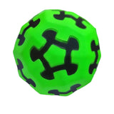 Maxbell Interactive Dog Ball Toy Pet Chew Toys Durable Dog Puzzle Teething Toys Ball green