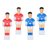 Maxbell 4Pcs Foosball Men Table Foosball Player Replacement Parts Table Football Men