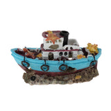 Maxbell Aquarium Pirate Ship Decoration Fish Tank Ornament Aquarium Accessories