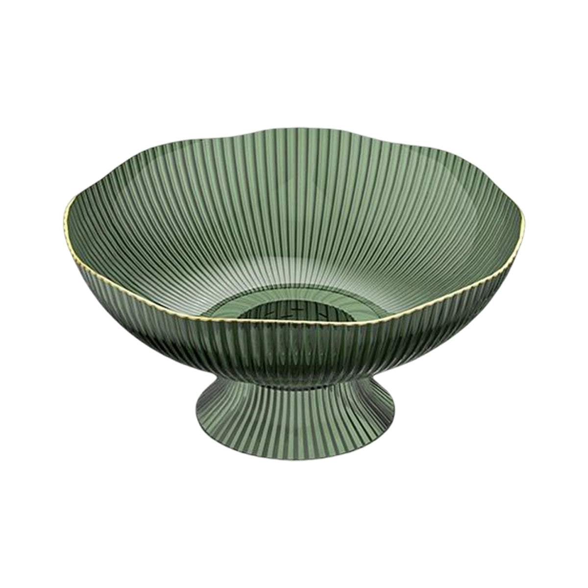 Maxbell Snacks Fruit Basket Bowl Fruit Bowl for Countertop Breads Snacks Ornaments Green