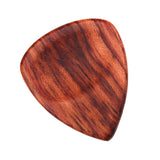 Max Maxb Rosewood Guitar Bass Pick Plectrum Hearted Shape Pick Instruments Parts