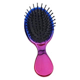 Maxbell Hair brush comb Wet Dry Hairs Types Girls Women bluish red