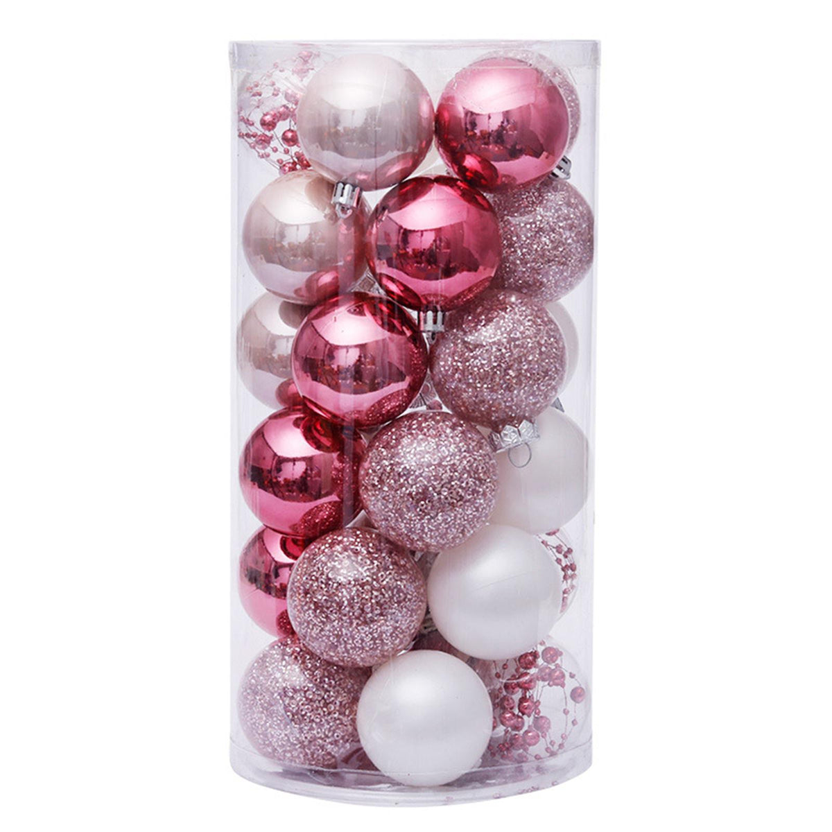Maxbell 30Pcs 6cm Christmas Tree Pendants Decorative for Window