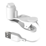 Maxbell Mobile Phone Screen Clickers Mute Single Connection Live Broadcast white