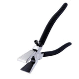 Max 8 Inch Glass Breaker Plier Flat Nozzle Stained Glass Running Pliers Tools