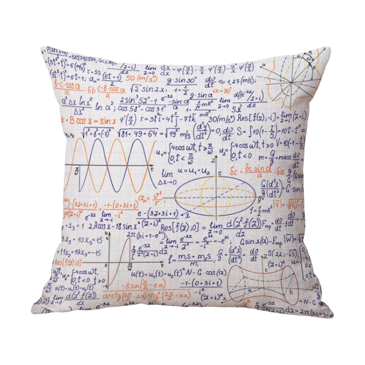 Maxbell Throw Pillow Cover with Zipper Pillowcase for Living Room Bedroom Decoration Style A