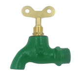Max Cast Iron Cold Water Tap Garden Bibcock Single Tap #1 12.7mm Copper core