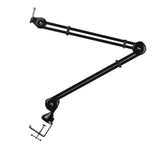Maxbell Mount Arm Stand 360 Degree Rotary Flexible for Stage Performance Concert 52cmx52cm