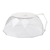 Maxbell Household Microwave Cover Multifunctional Oilproof for Dining Table Barbecue Clear