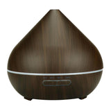 Maxbell 500ml 24V Humidifier LED Changing Air Purifier Aroma Diffuser  Dark brown