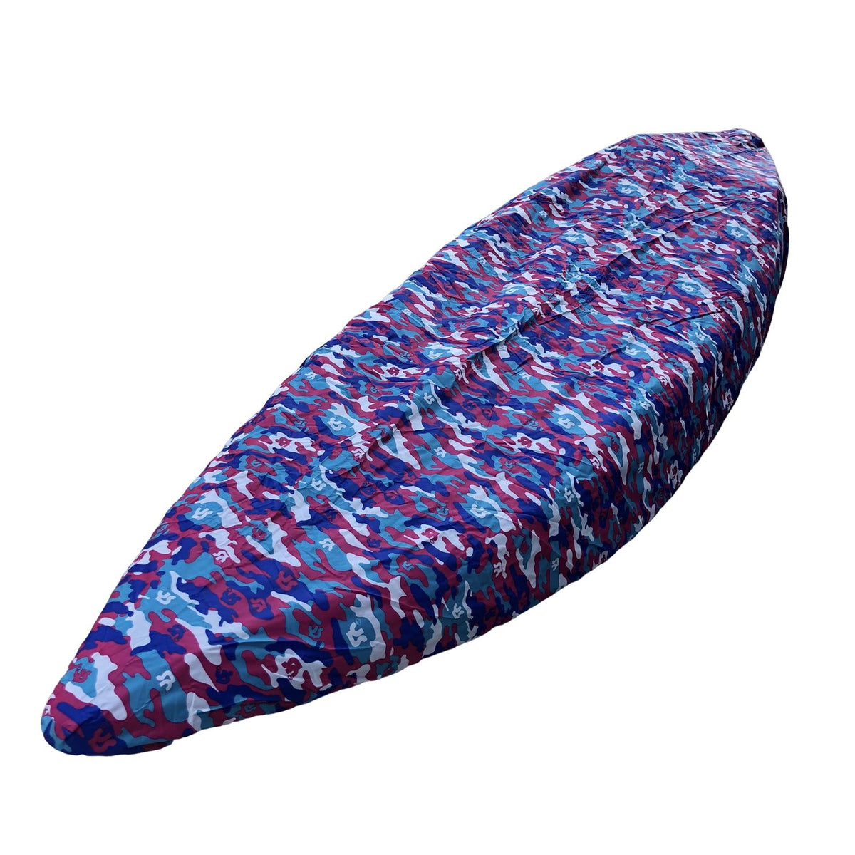 Maxbell Universal Kayak Cover Portable Dust Resistant for Indoor Yard Fishing Boat Blue 5.6m to 6m