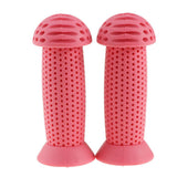 Maxbell Kids Childs Bicycle Handlebar Grip Non Slip Rubber Handle Bar Grips Pink