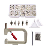 Maxbell Pearl Handmade Setting Machine Handmade DIY Craft Accessories for Cap Punch Argent