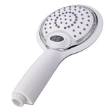Max LED Hand Shower 3 Colors Changing  Light Automatically Changing Shower Head