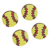 Maxbell 2 Pairs Sports Stud Earrings Unique Statement Earrings for Women Teens Gifts Style C