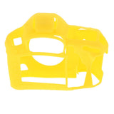 Max Detachable Silicone Camera Protective Case Cover for Canon 5DMARKIV Yellow
