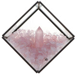 Max Natural Rock Mineral Collection Geology Earth Science Kit Ornament Pink