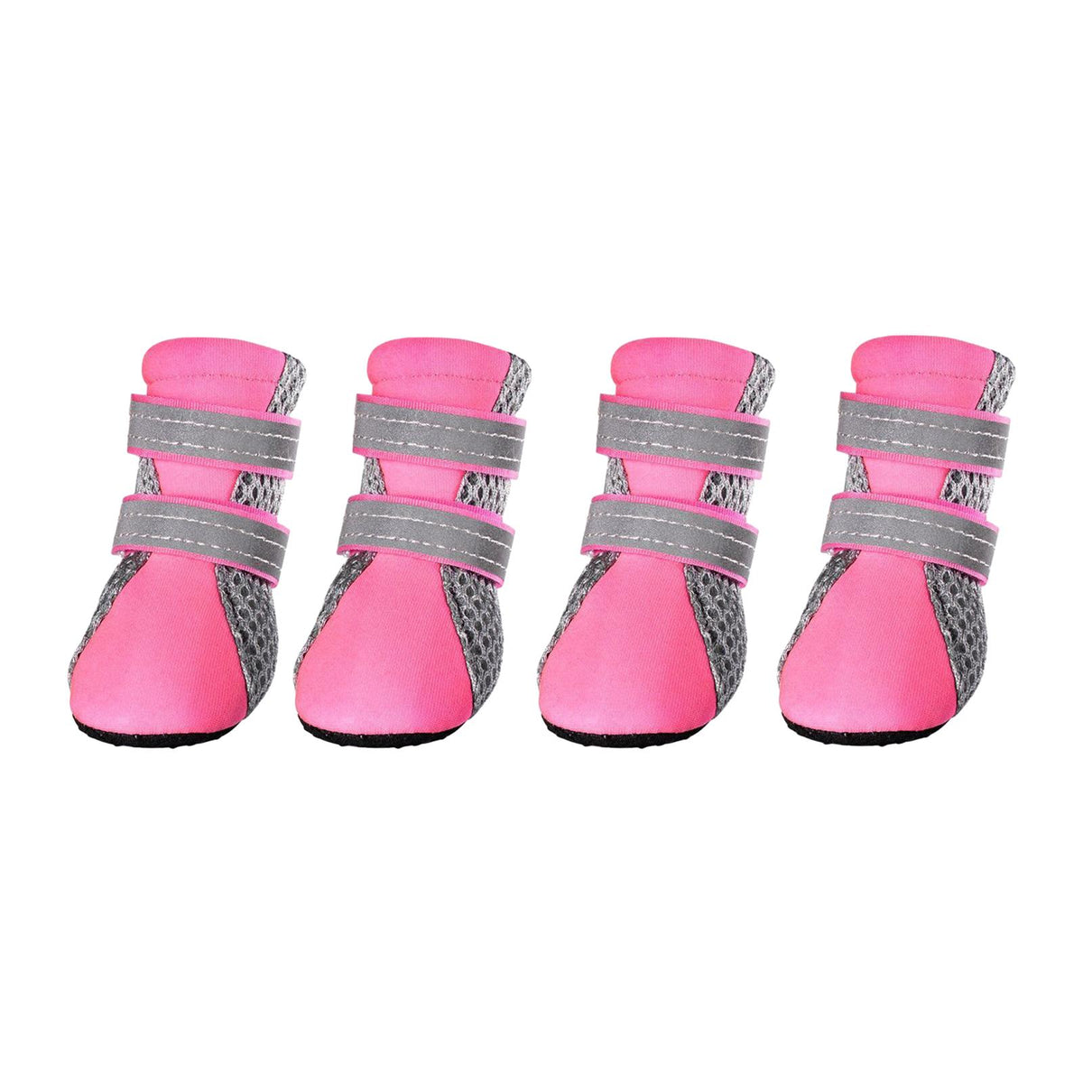 Maxbell 4 Pieces Dog Walking Boots Dog Boots for Puppy Teddy Small Medium Large Dogs XL