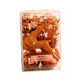 Maxbell Christmas Ball Ornaments Christmas Decorative Ball for Bedroom Party Holiday Rose Aureate