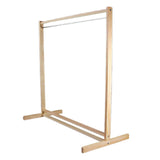 Maxbell 1/3 BJD Doll Wooden Clothes Hanging Shelf Dolls Dollhouse Furniture