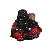 Maxbell buddha Decoration Buddhist Ornaments Decorative for Office Red