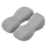 Maxbell Back Seat Support Cushion Pillow Hip Waist Soft for Chairs Office Stools Grey