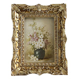Maxbell Photo Frame Picture Holder Embossed Frame Ornate for Living Room Home Decor