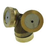 Max 1/4'' Brass Heavy Duty Water Fountain Nozzle Industrial Irrigation Pond Head