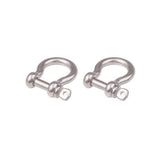 Max Silver horseshoe Shape Stainless steel buckle for Luggage Bag Chain  10mm
